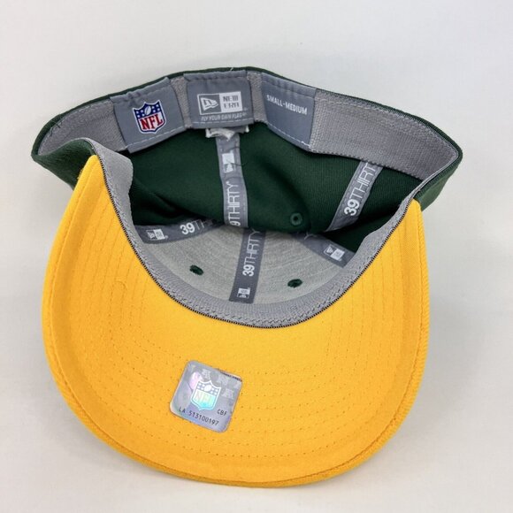 New Era Green Bay Packers 39 Thirty Flex Fit Hat Men’s Size Small-Medium - Picture 5 of 6